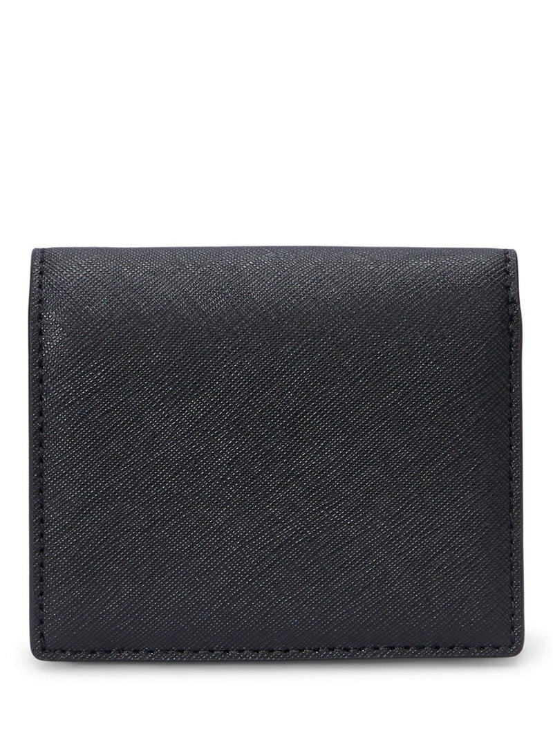 Ralph Lauren Leder Brieftasche genarbt Bi-Fold, UK Version