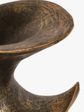 Libra Interiors abstract sculpture antique bronze H39.5cm, imported from the UK