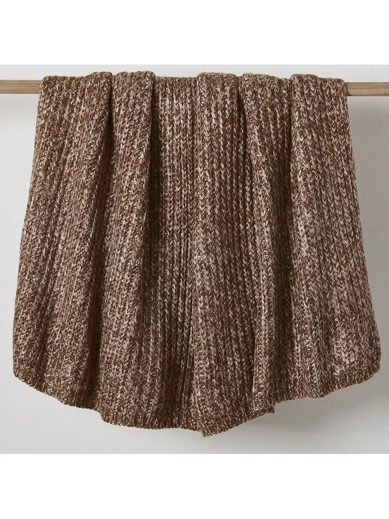 west elm Ribbed Knit Throw