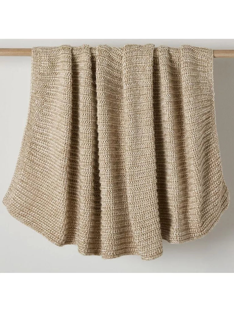 west elm Ribbed Knit Throw