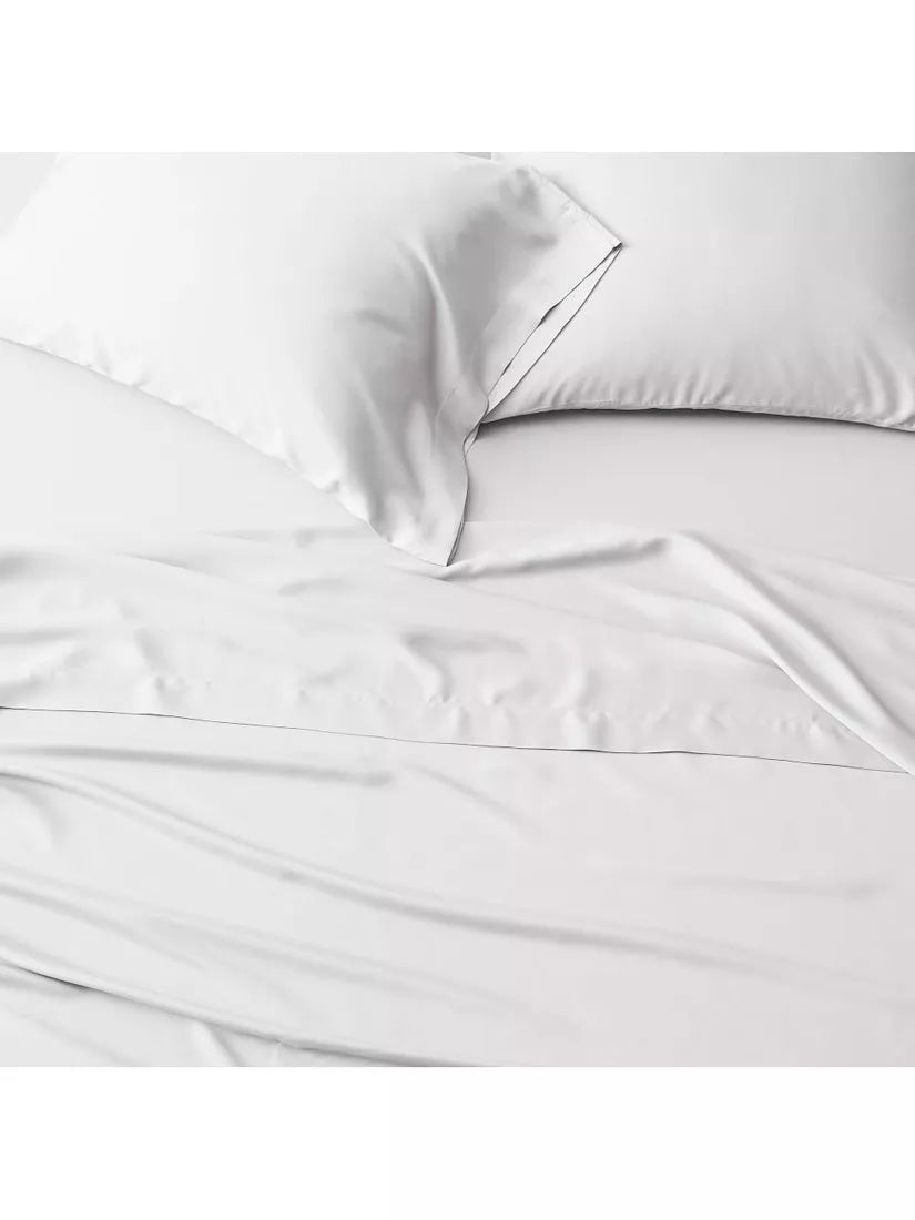 west elm Tencel fitted sheet white super king (British brand)
