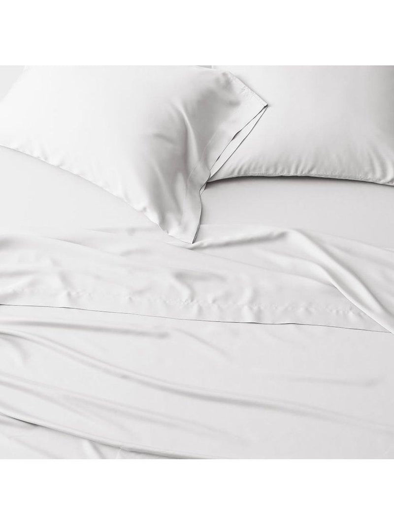 west elm Tencel fitted sheet white super king (British brand)