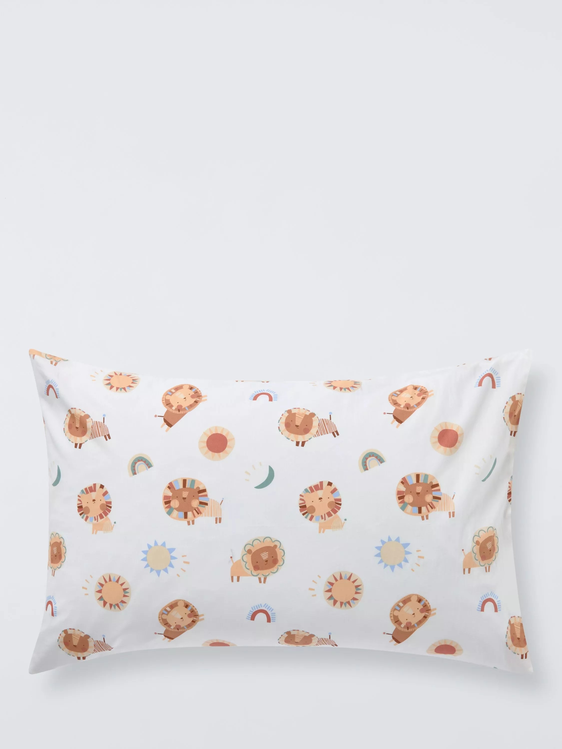John Lewis kids lion print duvet cover set single pure cotton, UK version