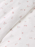 John Lewis kids primrose ruffle cotton duvet set white, UK version