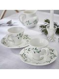 Sophie Conran Portmeirion mistletoe espresso cup saucer 80ml - British product