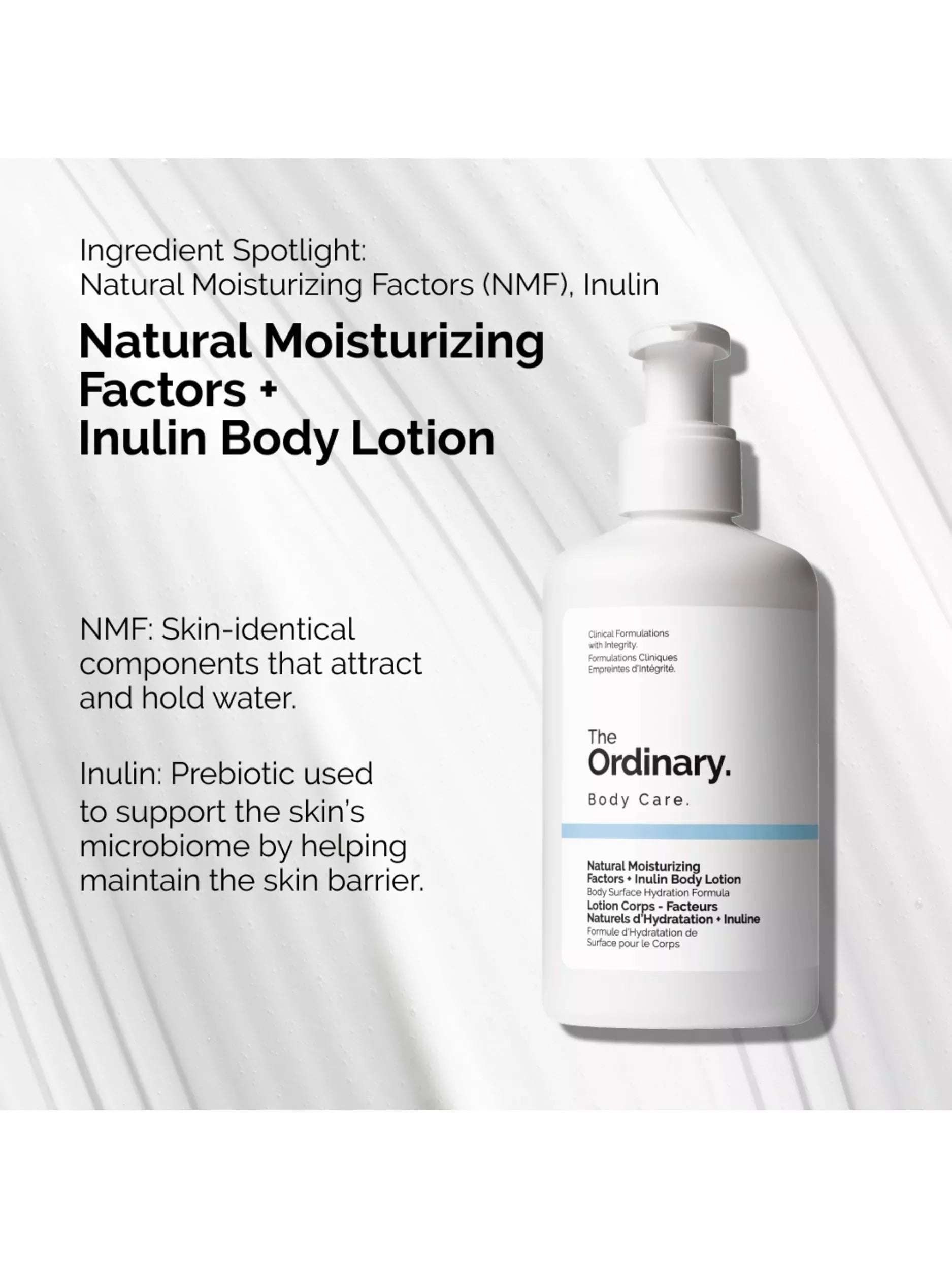 The Ordinary body lotion 240ml, imported from the UK