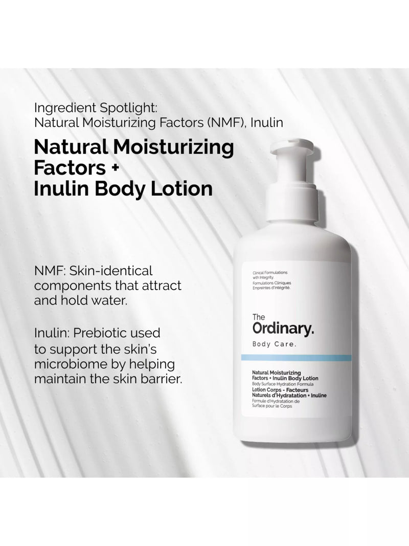 The Ordinary body lotion 240ml, imported from the UK
