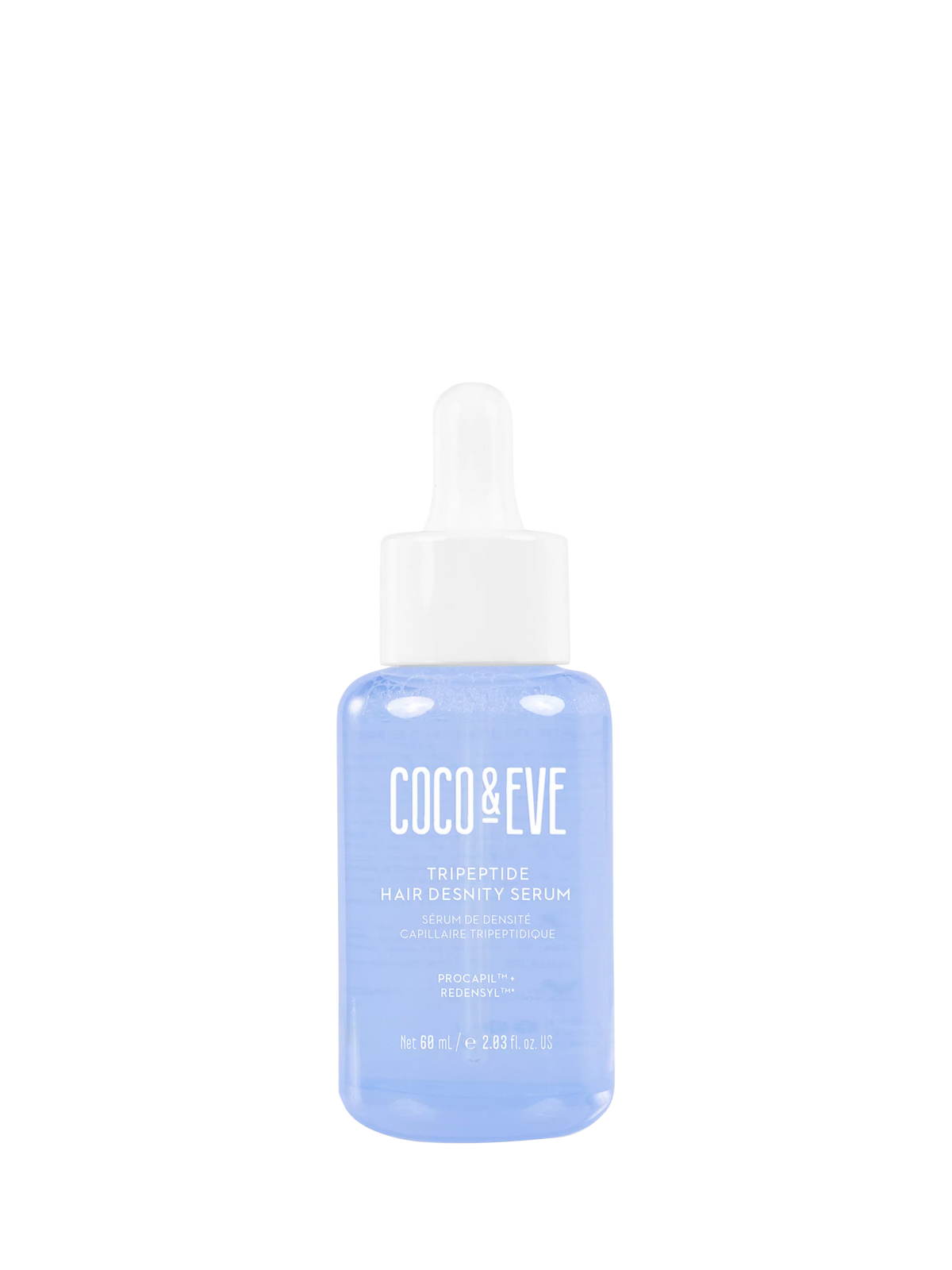 Coco & Eve tripeptide hair density serum 60ml, imported from the UK