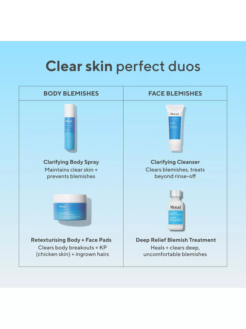 Murad Blemish Control Clarifying Body Spray 180ml, UK version