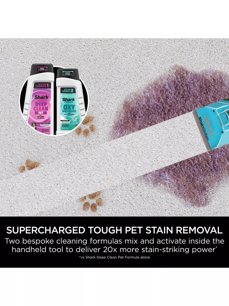Shark CarpetXpert HairPro Pet Vacuum Cleaner Charcoal Fuchsia (British brand)