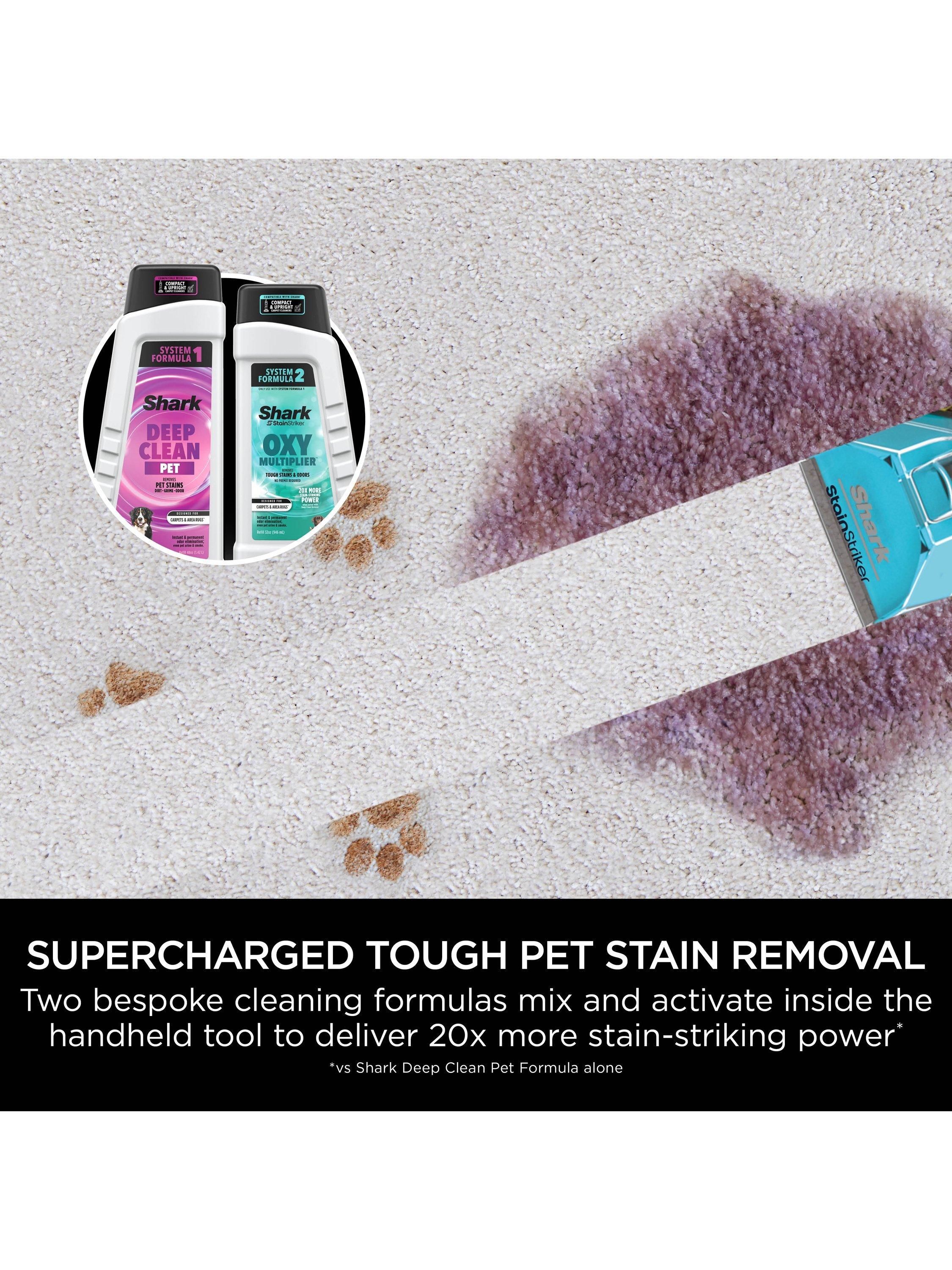 Shark CarpetXpert HairPro Pet Vacuum Cleaner Charcoal Fuchsia (British brand)