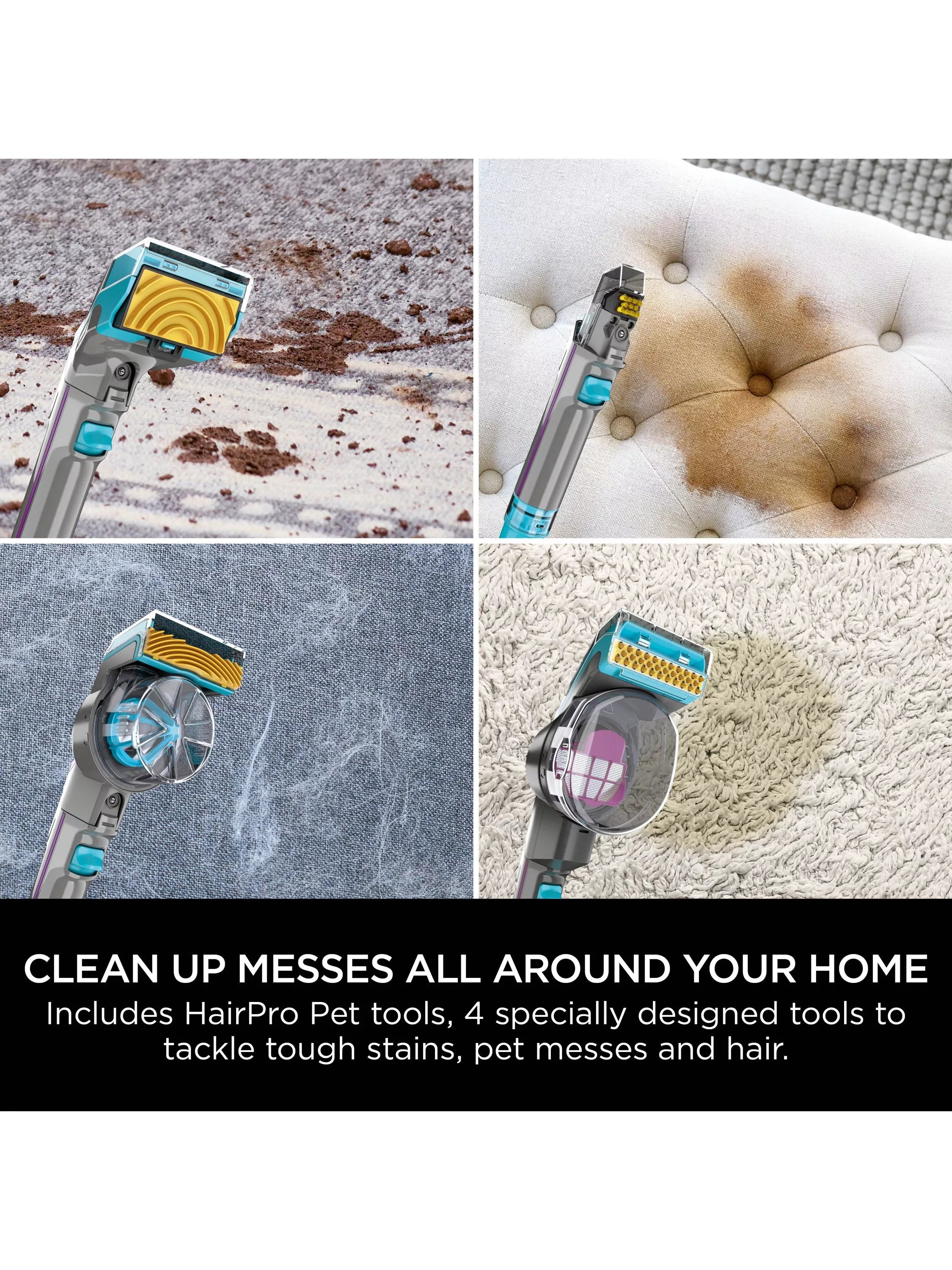 Shark CarpetXpert HairPro Pet Vacuum Cleaner Charcoal Fuchsia (British brand)