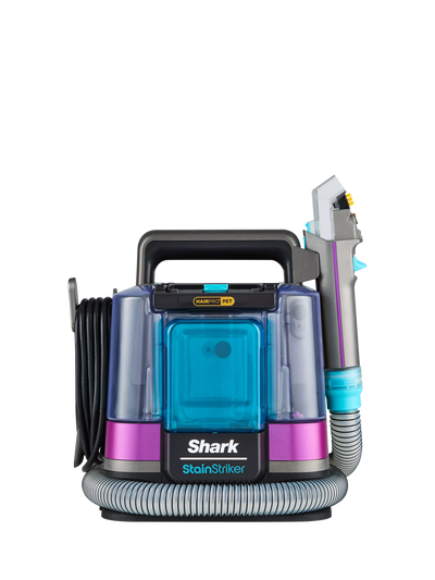 John Lewis Shark StainStriker HairPro Pet Tepperenser Sølv/Fuksia - Kjøp online hos McGrocer