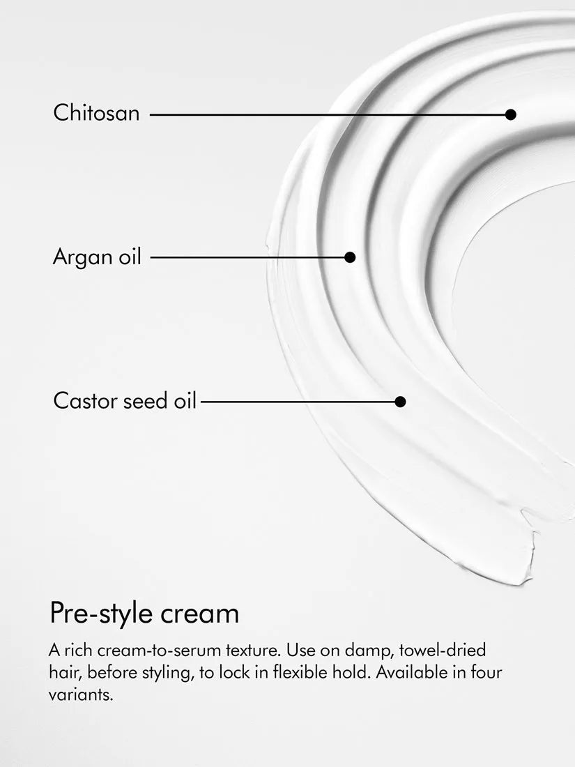 Dyson Chitosan Straight/Wavy Rich Pre Style Hair Cream - British product
