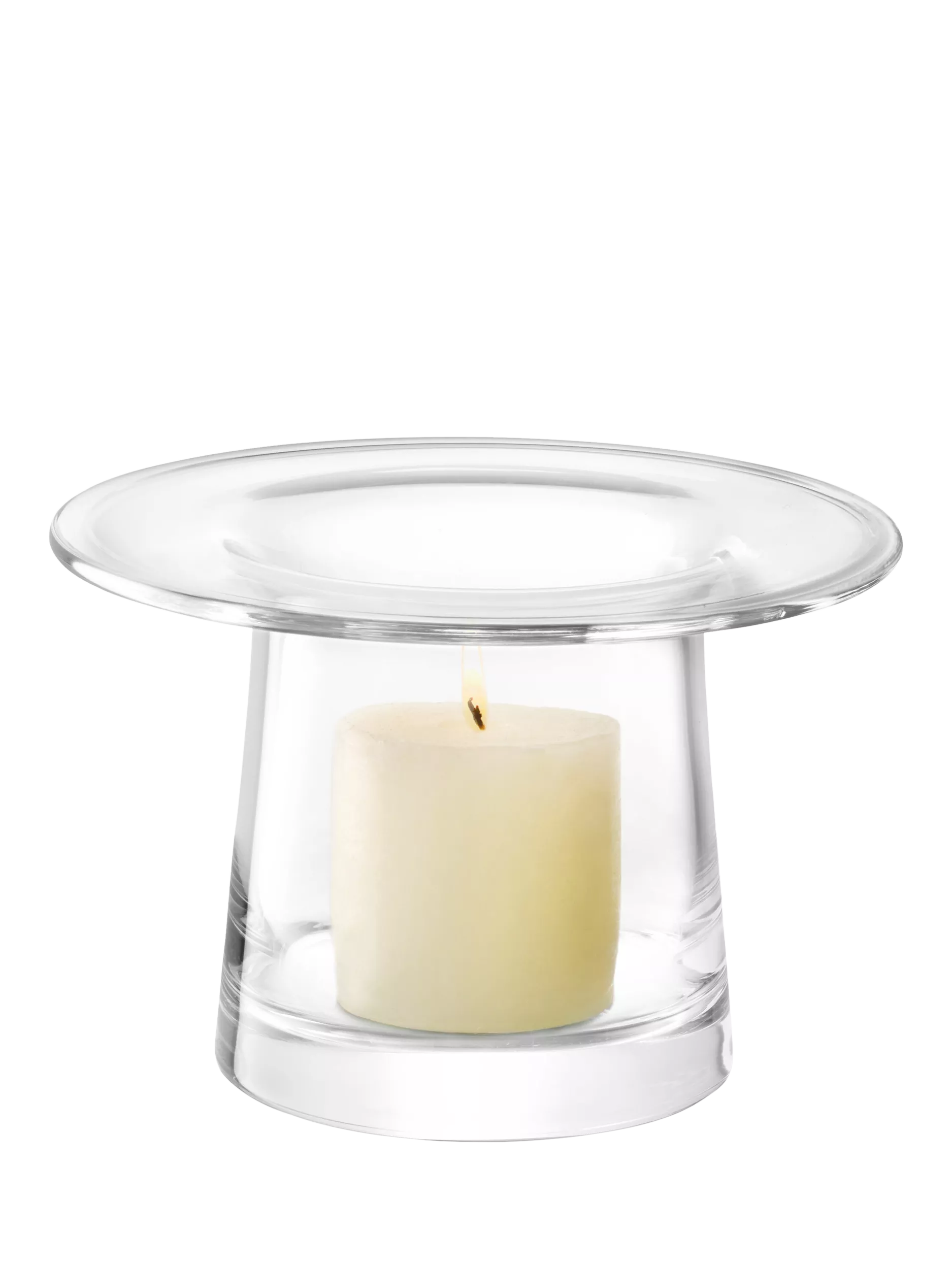 LSA International Victoria small glass vase lantern (British brand)