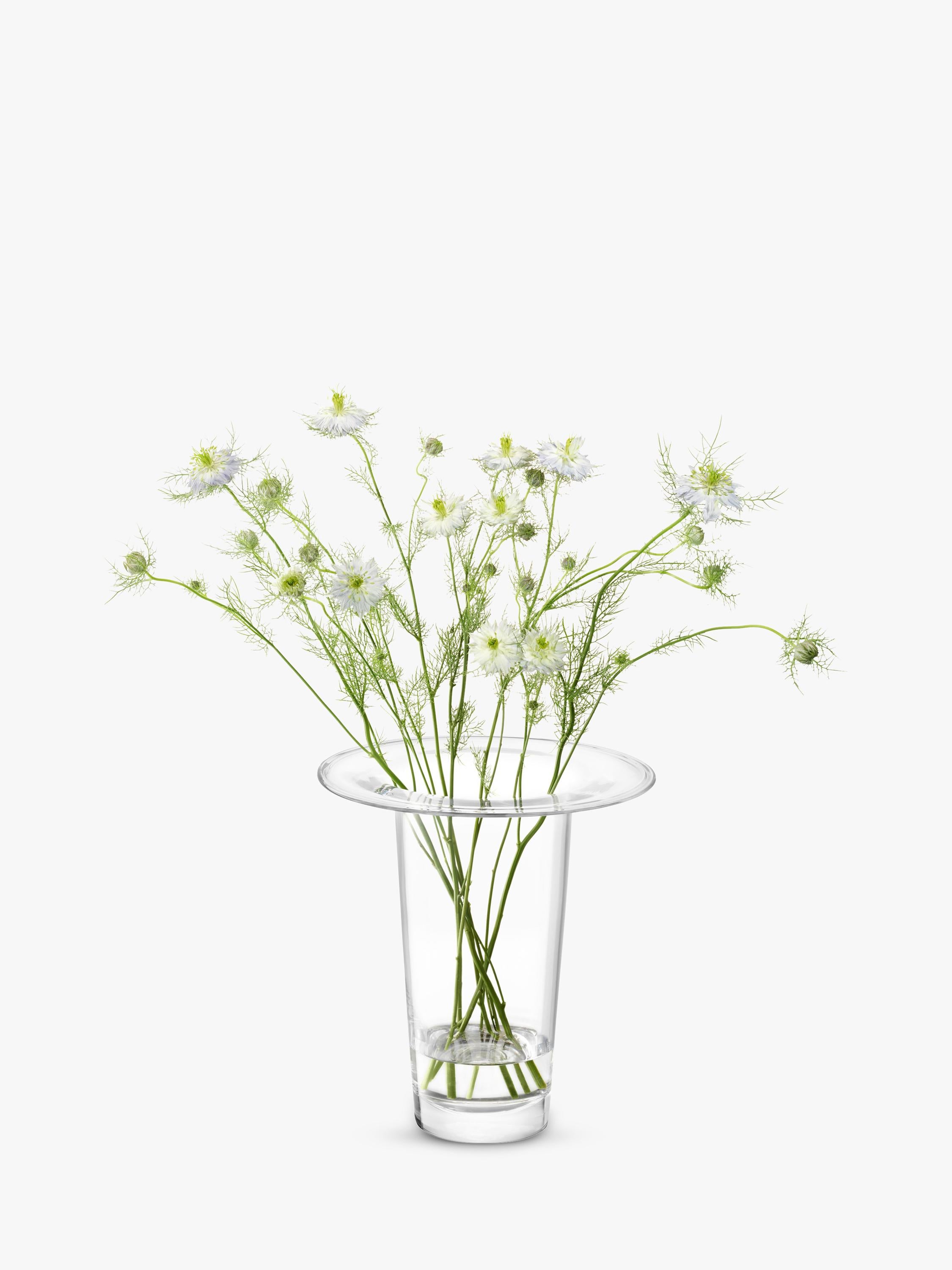 LSA International Victoria Vase Lantern Large Clear H26cm, UK version