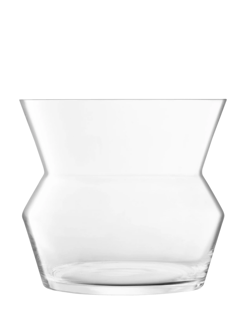 LSA International Sculpt Glass Lantern Holder Small 23cm, UK version