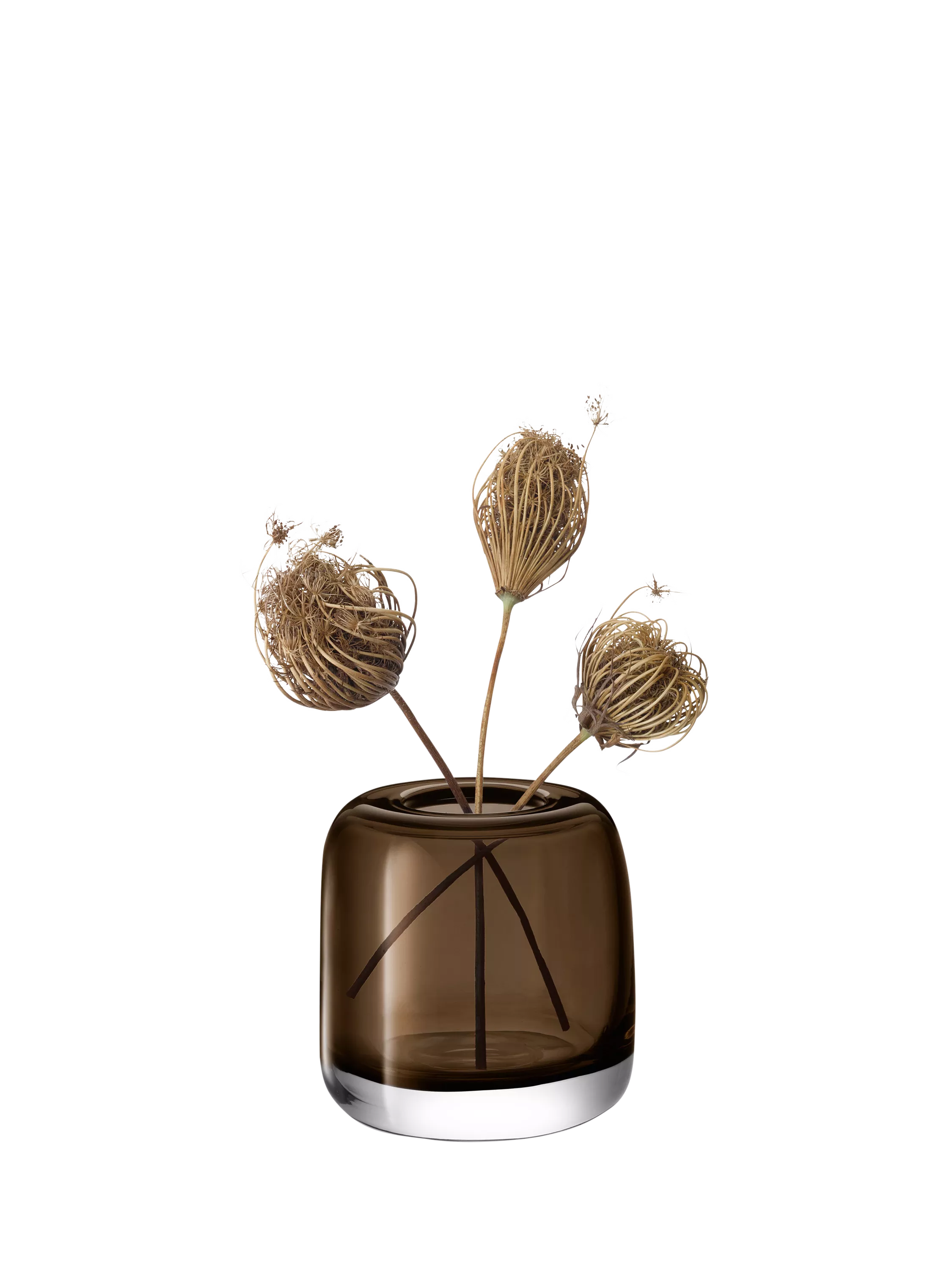 LSA International Melt Glass Vase H15cm, UK version