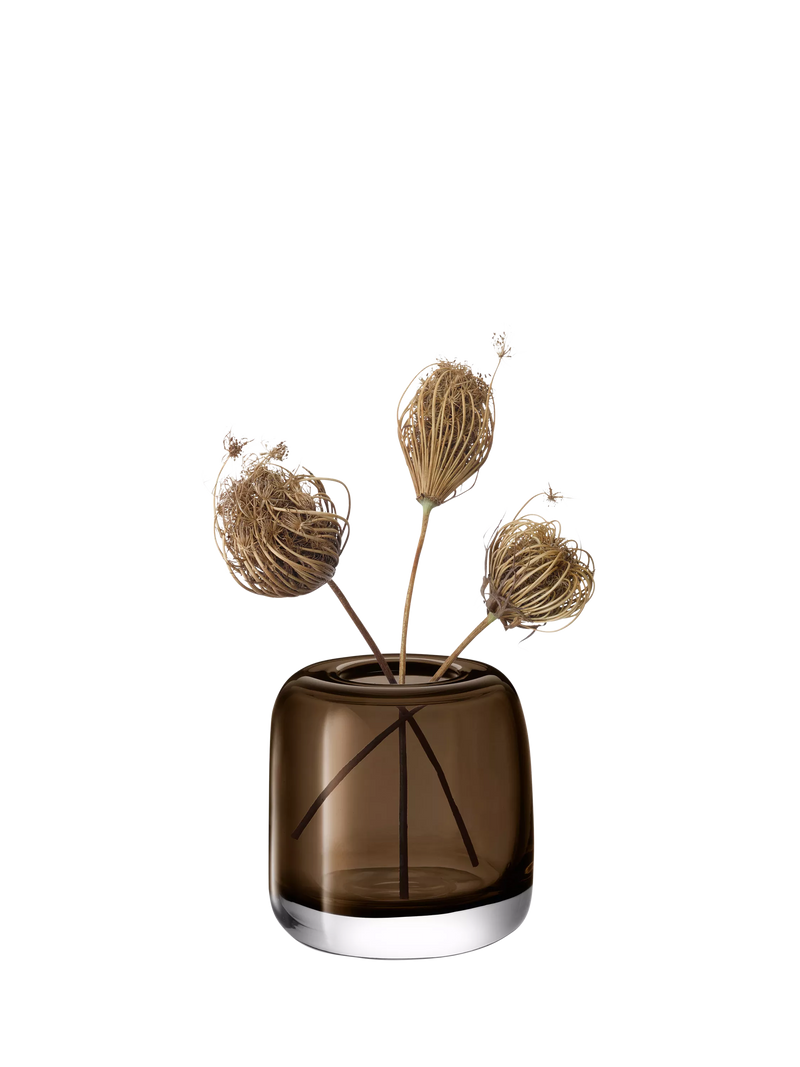LSA International Melt Glass Vase H15cm, UK version
