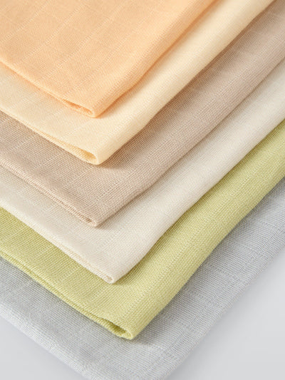 John Lewis Baby Muslin Cloth Set of 6, 70cm Square, 100% Cotton - اشترِ عبر الإنترنت من McGrocer