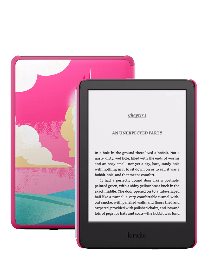 Amazon Kindle Kids Edition (2024) eReader, 6” High Resolution Illuminated Touch Screen, 16GB, Unicorn Valley