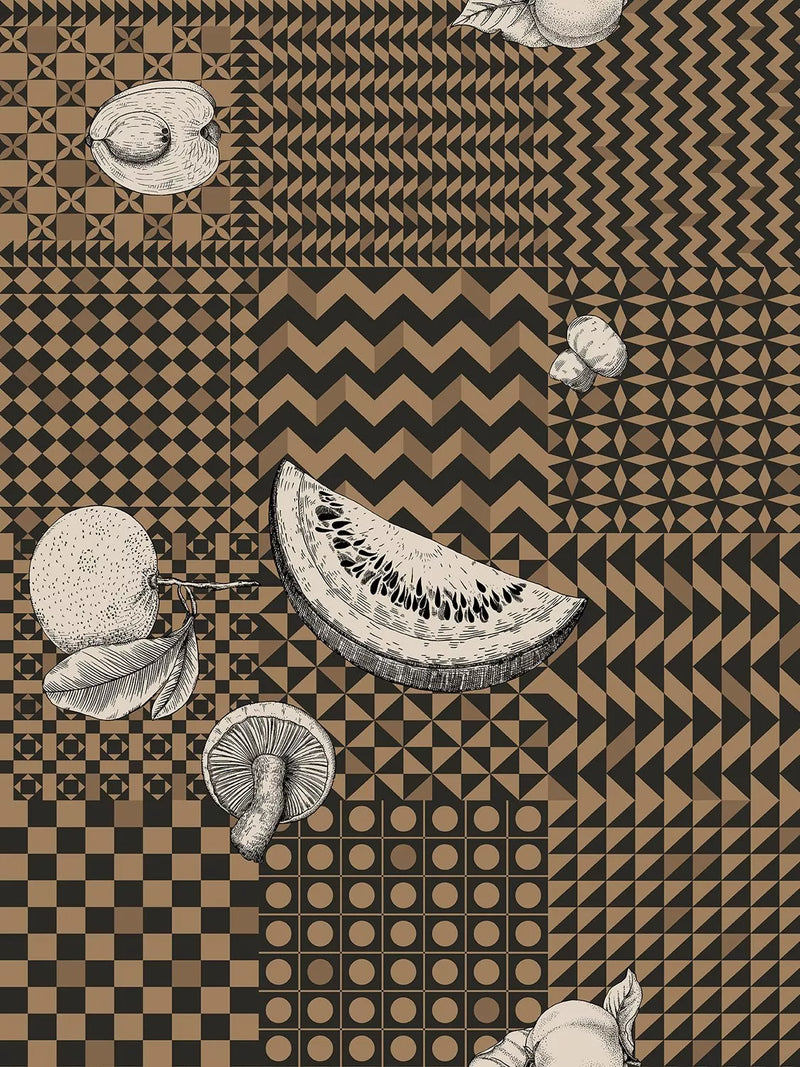 Cole & Son Frutta e Geometrico Wallpaper, 123/6031
