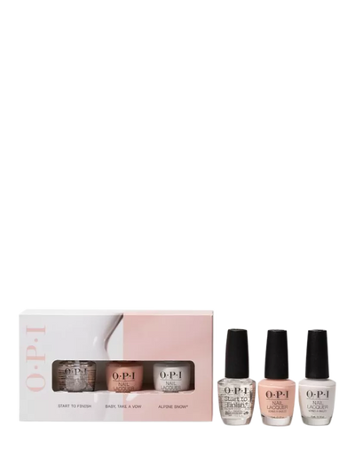 John Lewis Complete French Manicure Kit with 3-in-1 Treatment and Two Lacquers, 3 x 15ml- Buy online at McGrocer