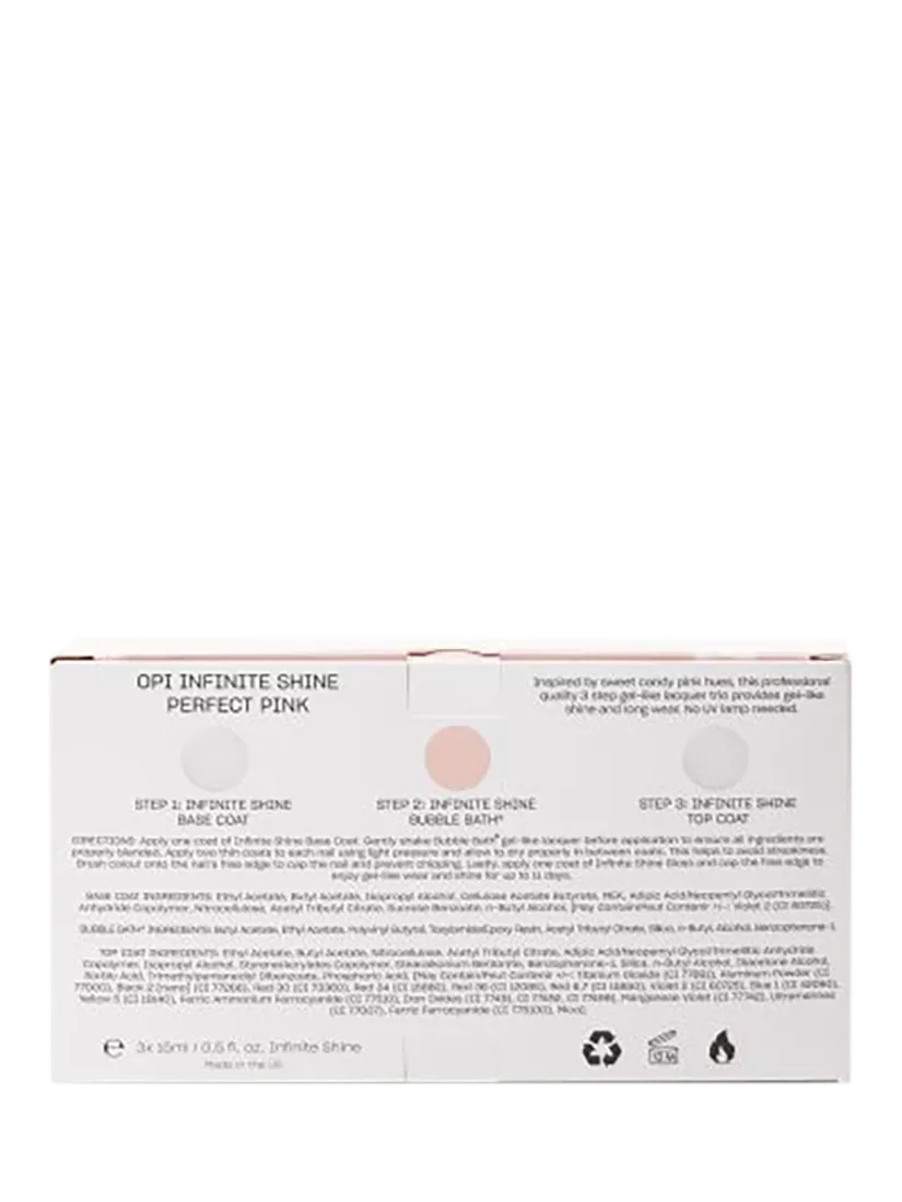 OPI Perfect Pink nail polish set 45ml, imported from the UK