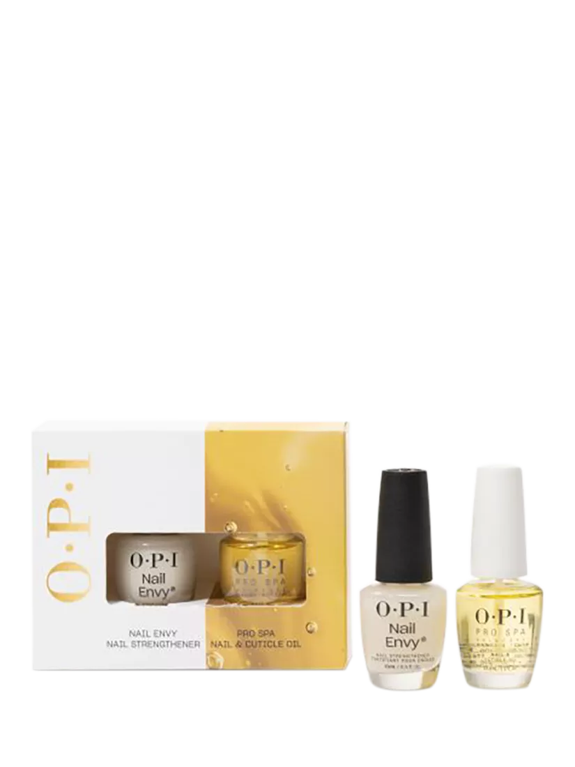 OPI nail strengthener and cuticle oil duo set 15ml each, imported from the UK