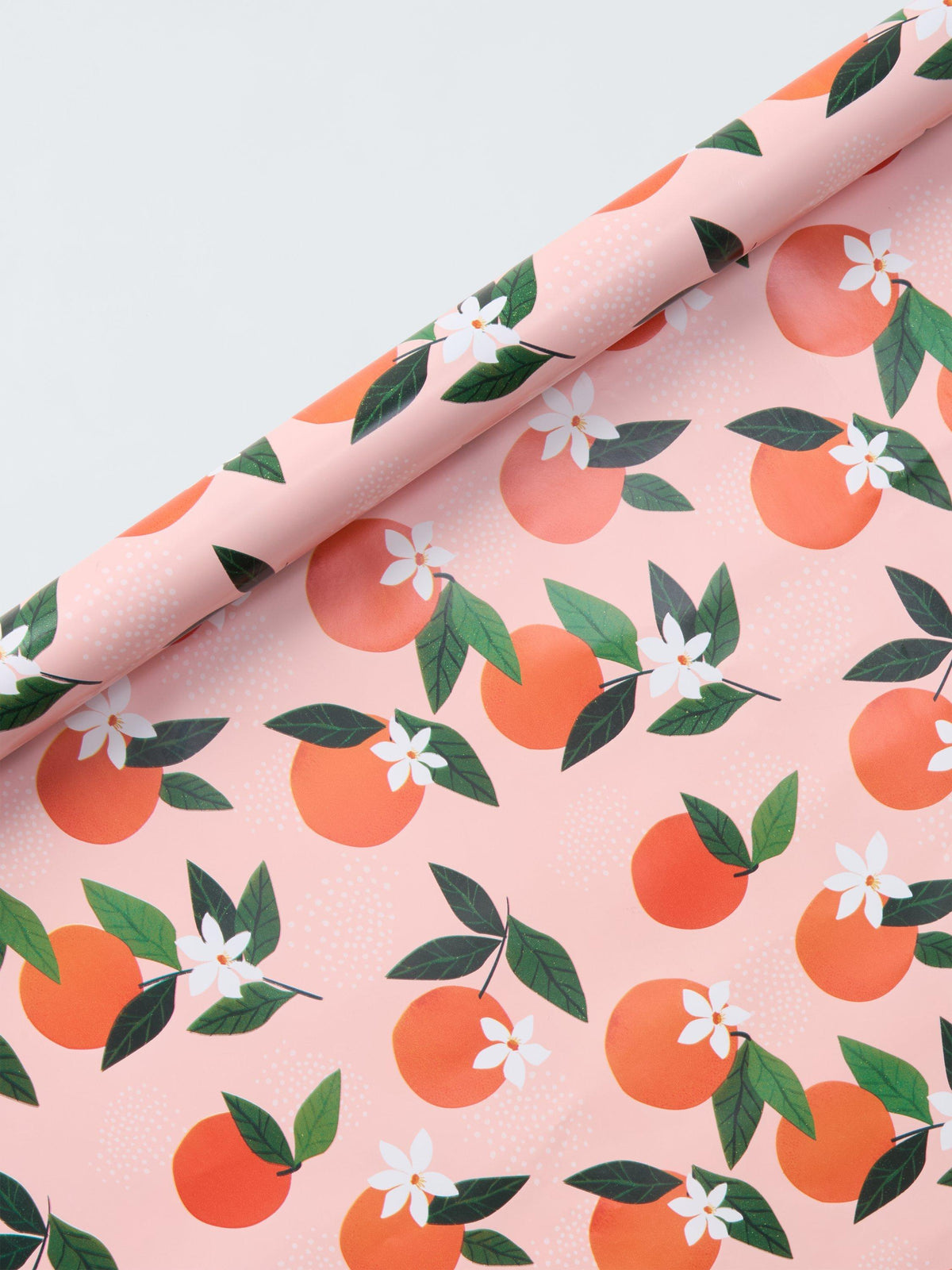 Oranges Pattern Printed Wrapping Paper 3 Meters