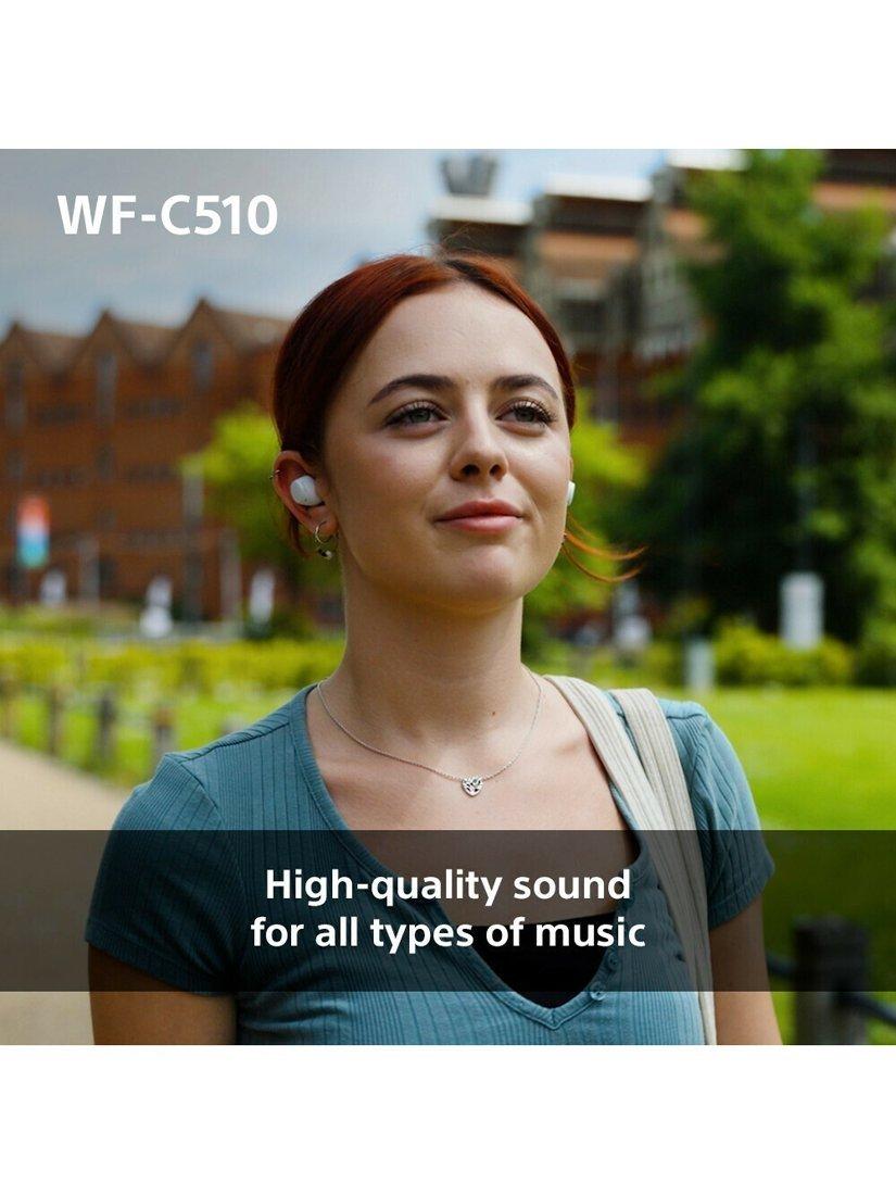 Sony WF-C510 True Wireless Headphones with microphone (British brand)