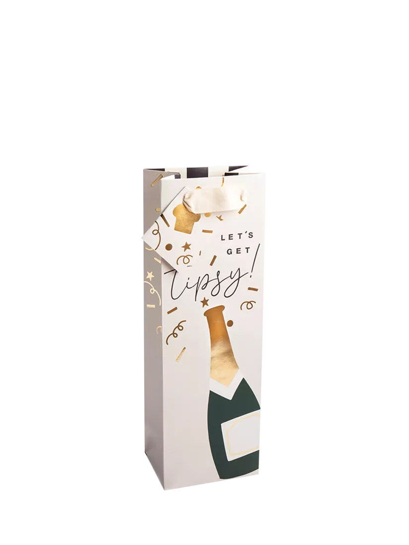 Caroline Gardner tipsy bottle gift bag multi, UK version