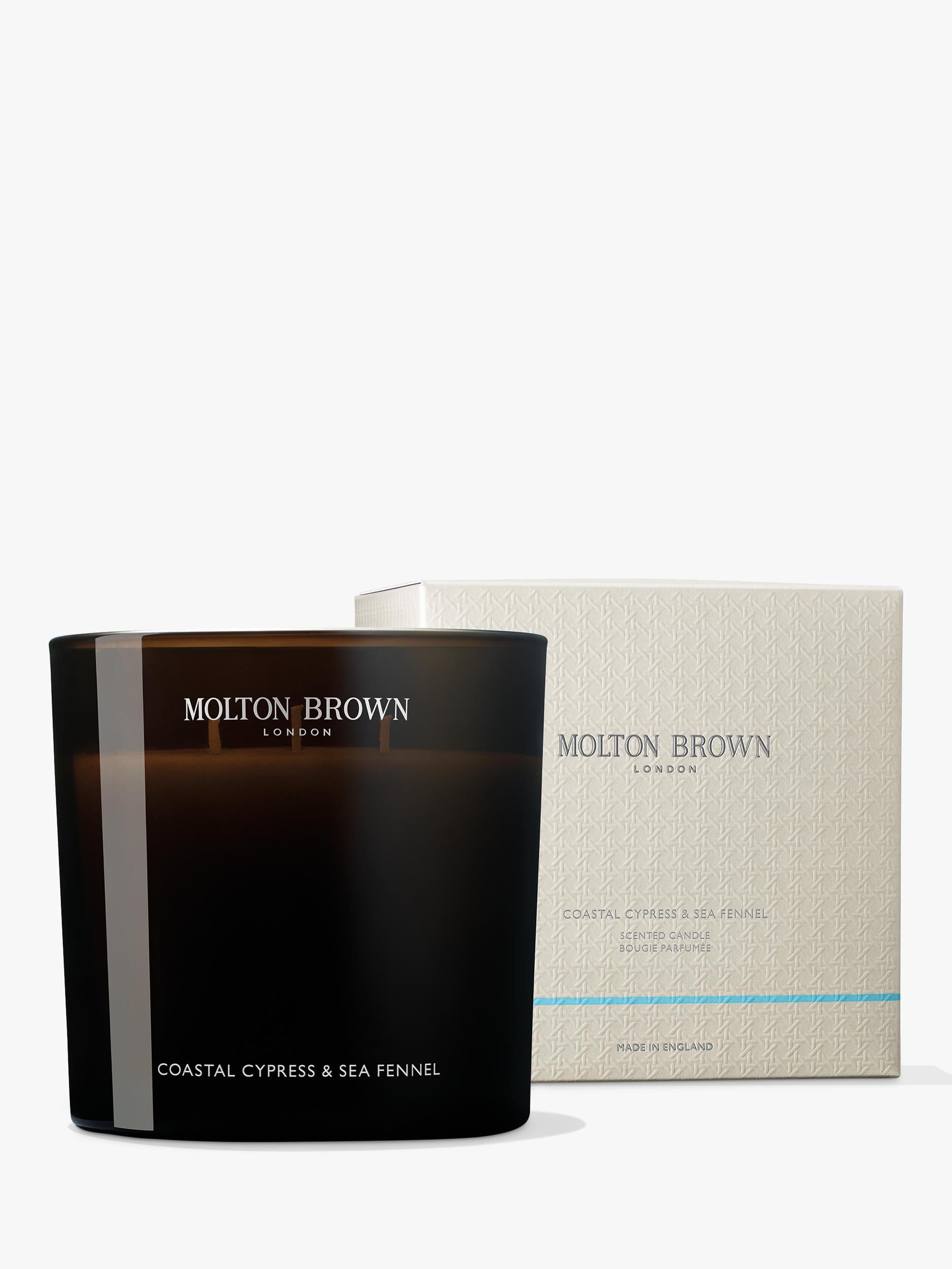 Molton Brown Coastal Cypress and Sea Fennel candle (British brand)
