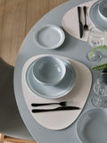 Denby Dove Grey stoneware dinnerware set 12 piece, UK version
