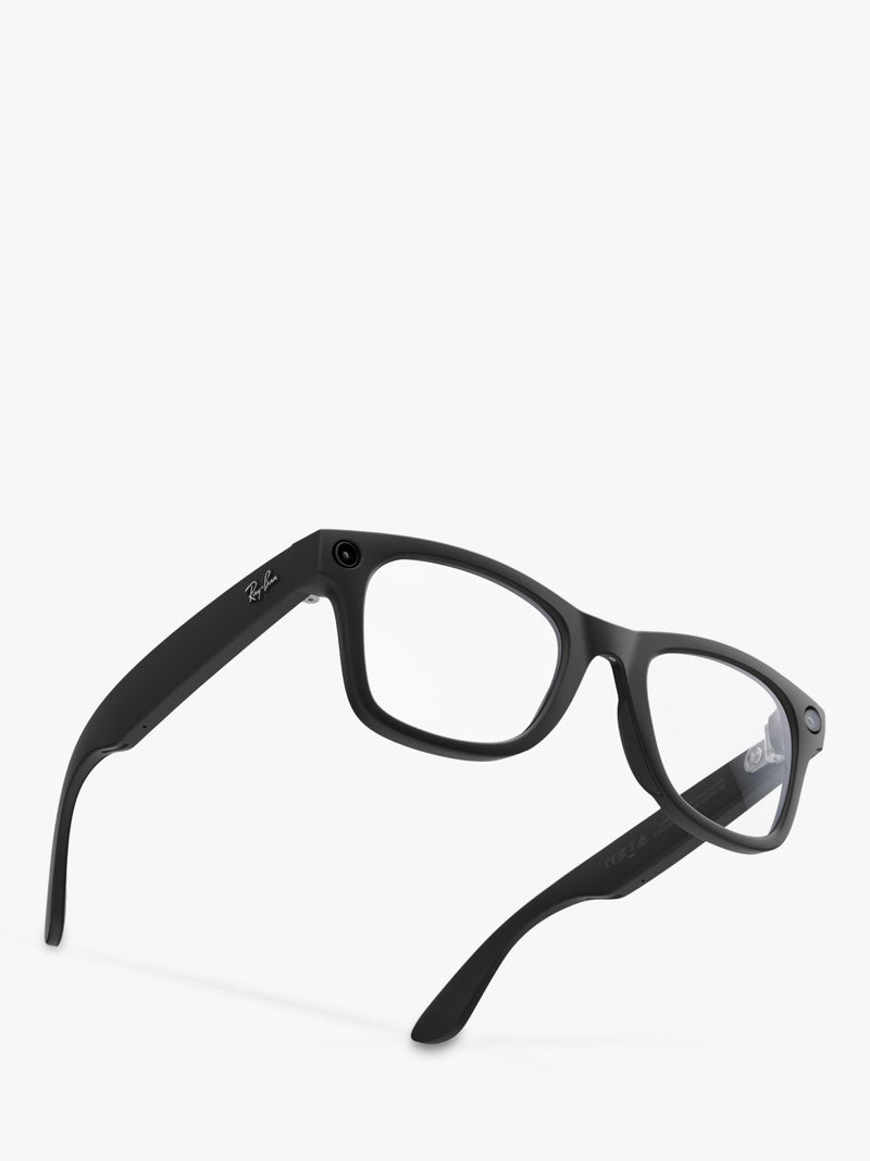 Ray-Ban Meta Wayfarer Smarte Brillen mattschwarz Transitions-Gläser, UK-Version