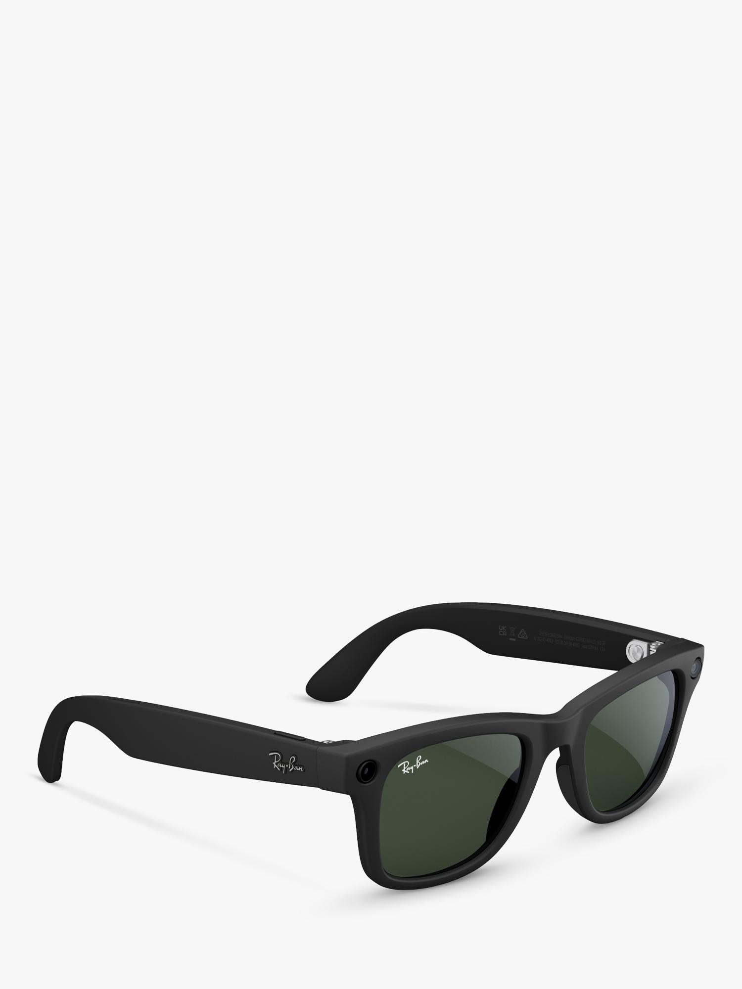 Ray-Ban Meta Wayfarer Smarte Brillen mattschwarz Transitions-Gläser, UK-Version