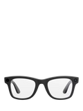Ray-Ban Meta Wayfarer Glasses, Matte Black, Clear to G15 Green Transitions Lens