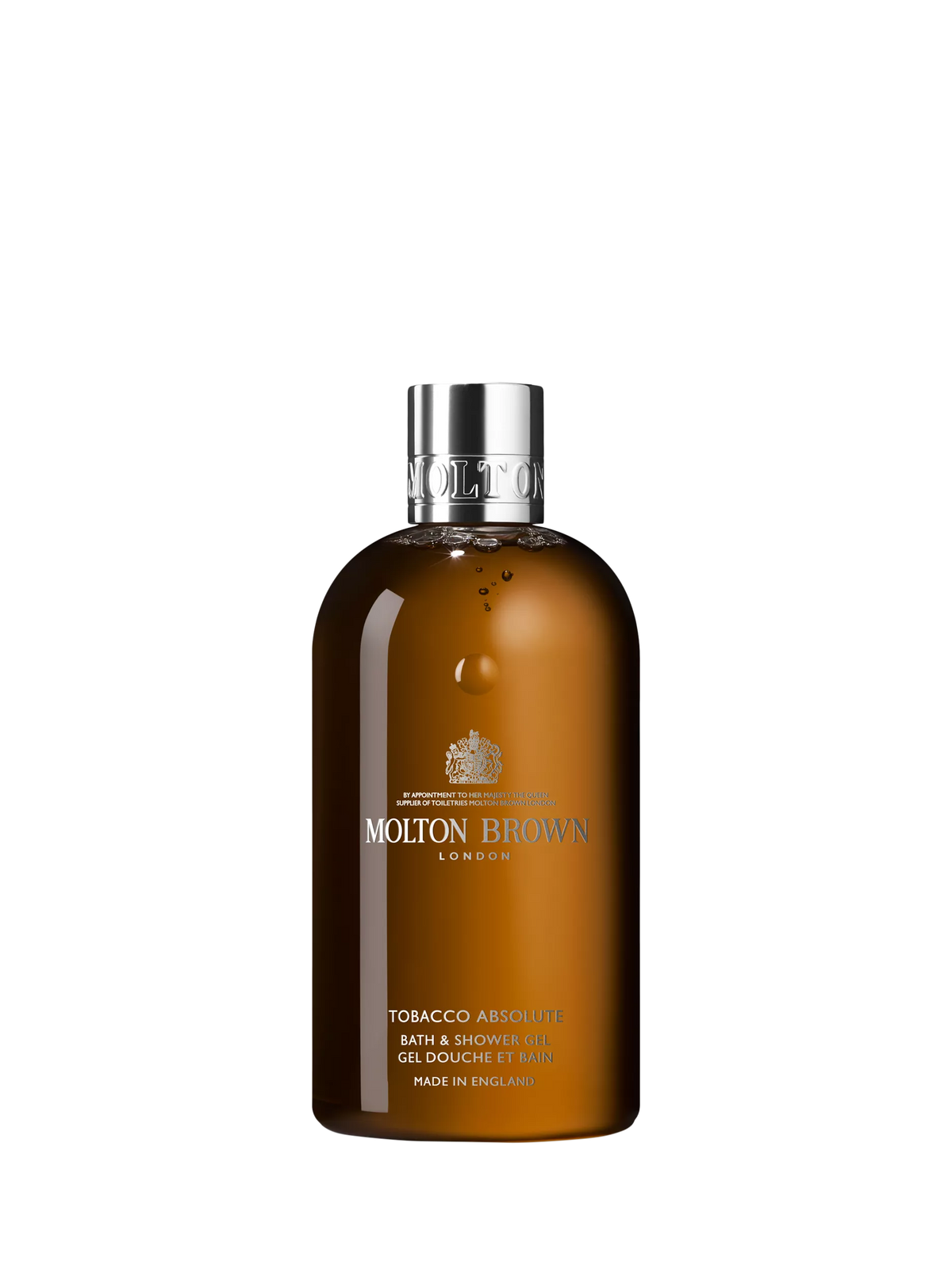 Molton Brown Tobacco Absolute Bath & Shower Gel 300ml, imported from the UK