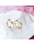 IBB 9ct gold creole hoop earrings 2.1cm, imported from the UK