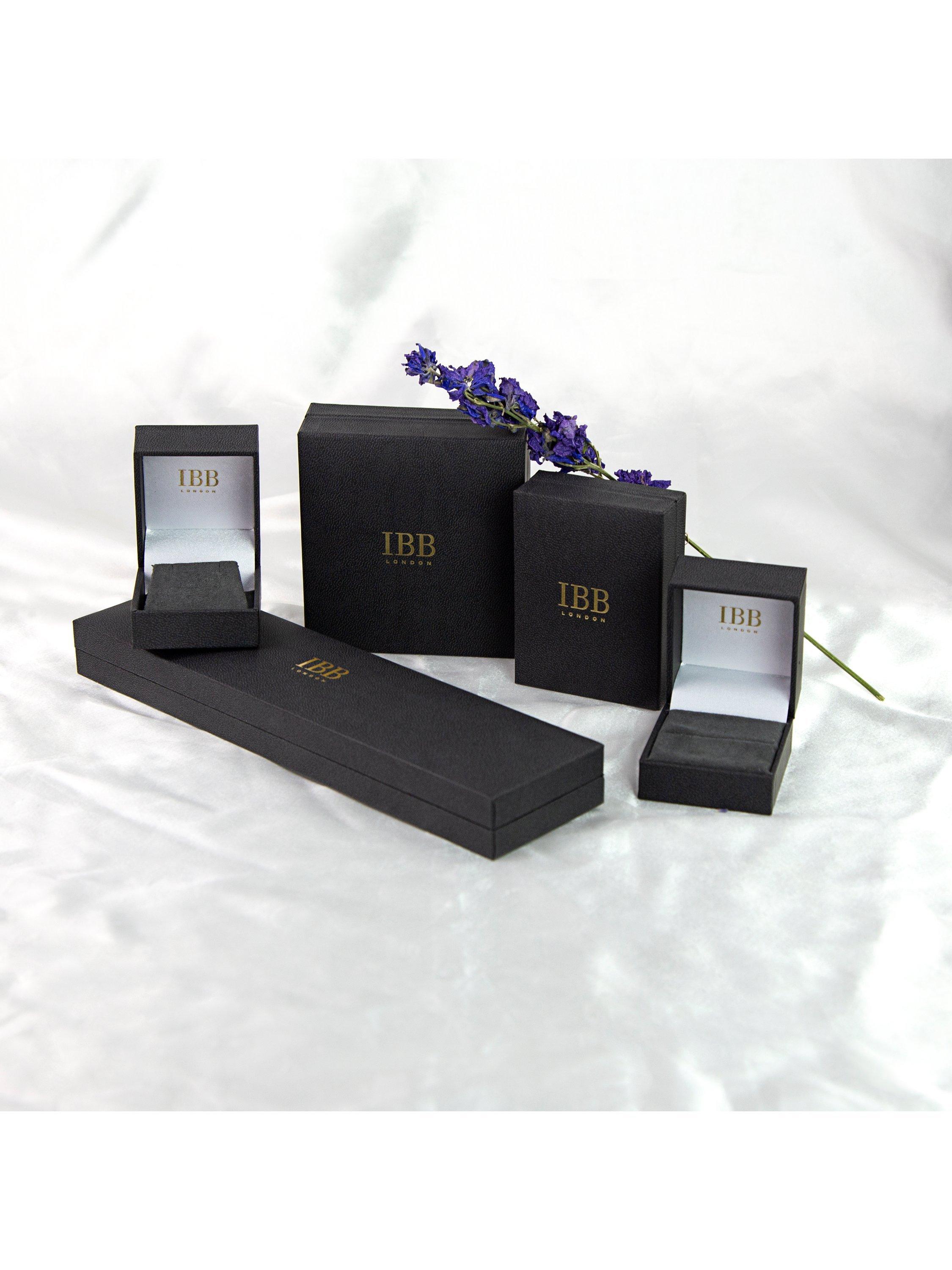 IBB 9ct gold creole hoop earrings 2.1cm, imported from the UK