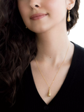 IBB 9ct gold diamond cut teardrop earrings, UK version
