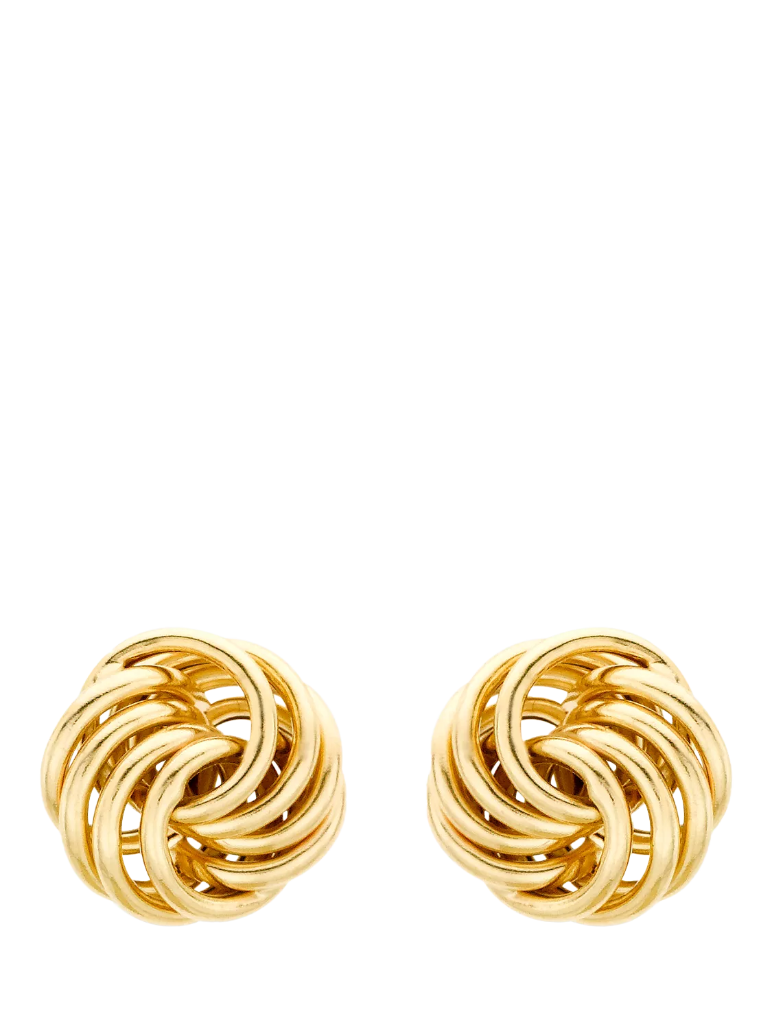 IBB rose stud earrings 1cm diameter (British brand)