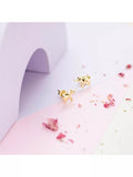 IBB baby elephant stud earrings 18ct gold, imported from the UK