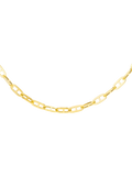 IBB 9ct gold square rambo chain necklace, imported from the UK