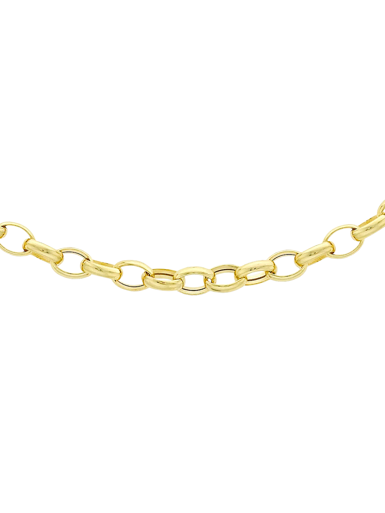IBB oval belcher chain necklace 46cm, imported from the UK