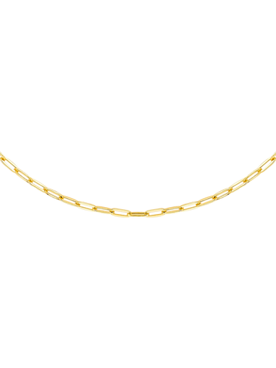 John Lewis IBB 18ct Gold Paper Chain Necklace, 46cm- Buy online at McGrocer
