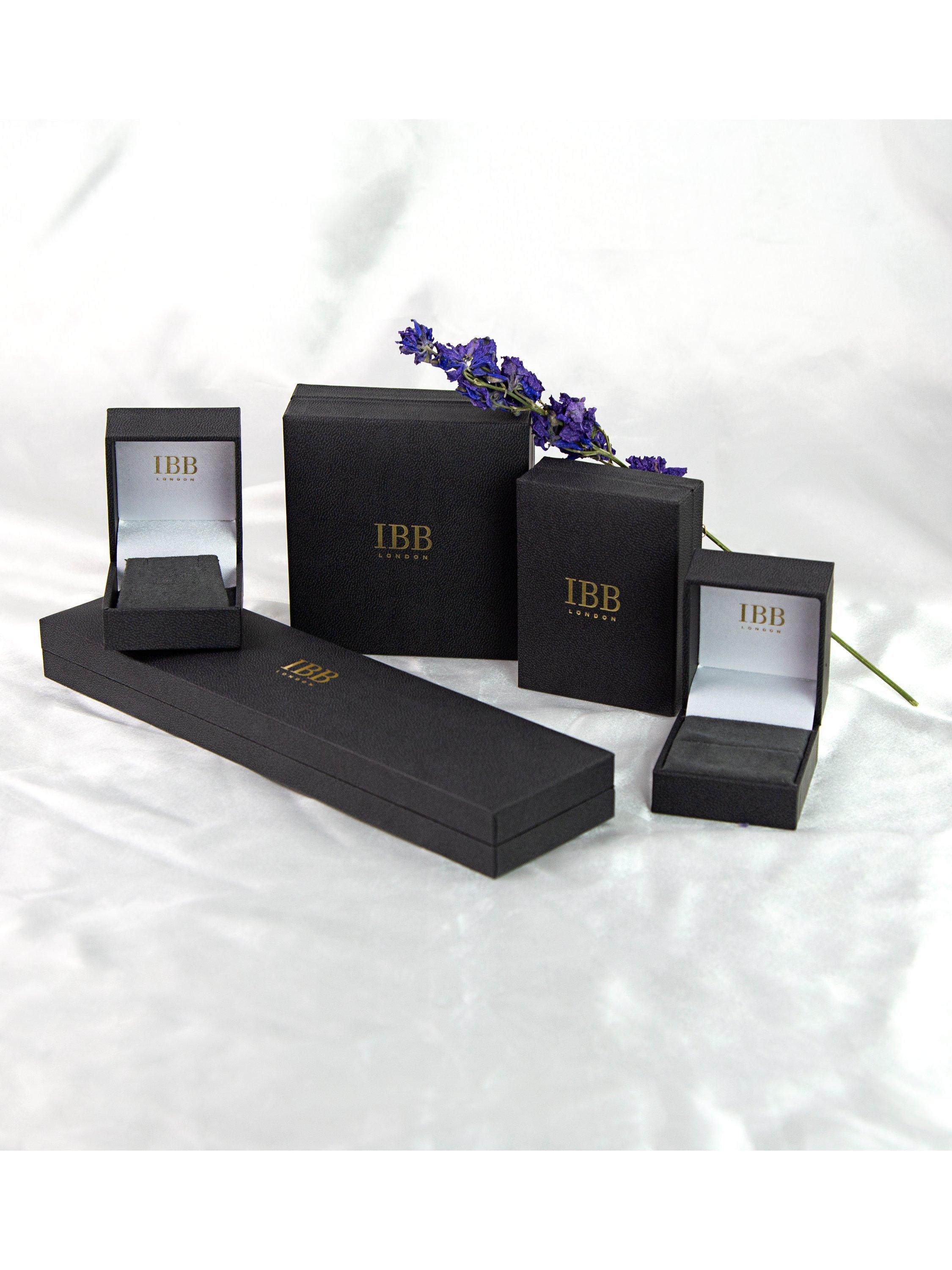 IBB 18ct yellow gold box chain necklace 46cm (British brand)