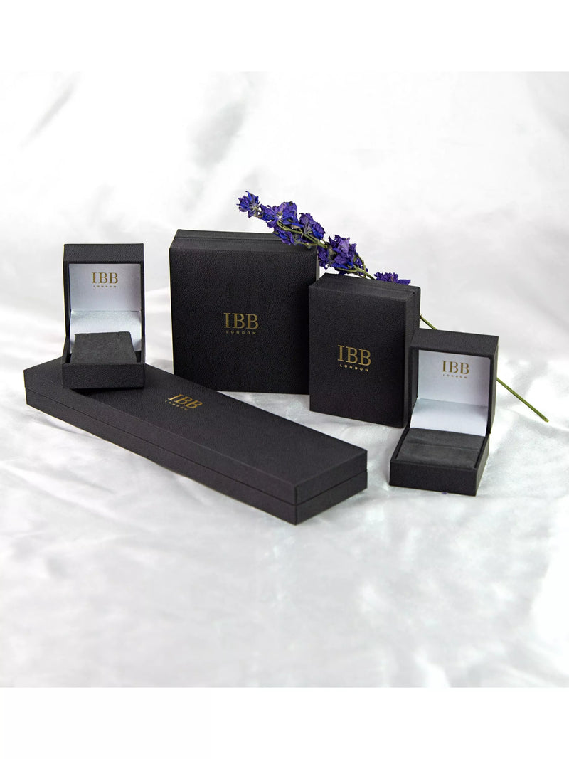 IBB 18ct yellow gold box chain necklace 46cm (British brand)