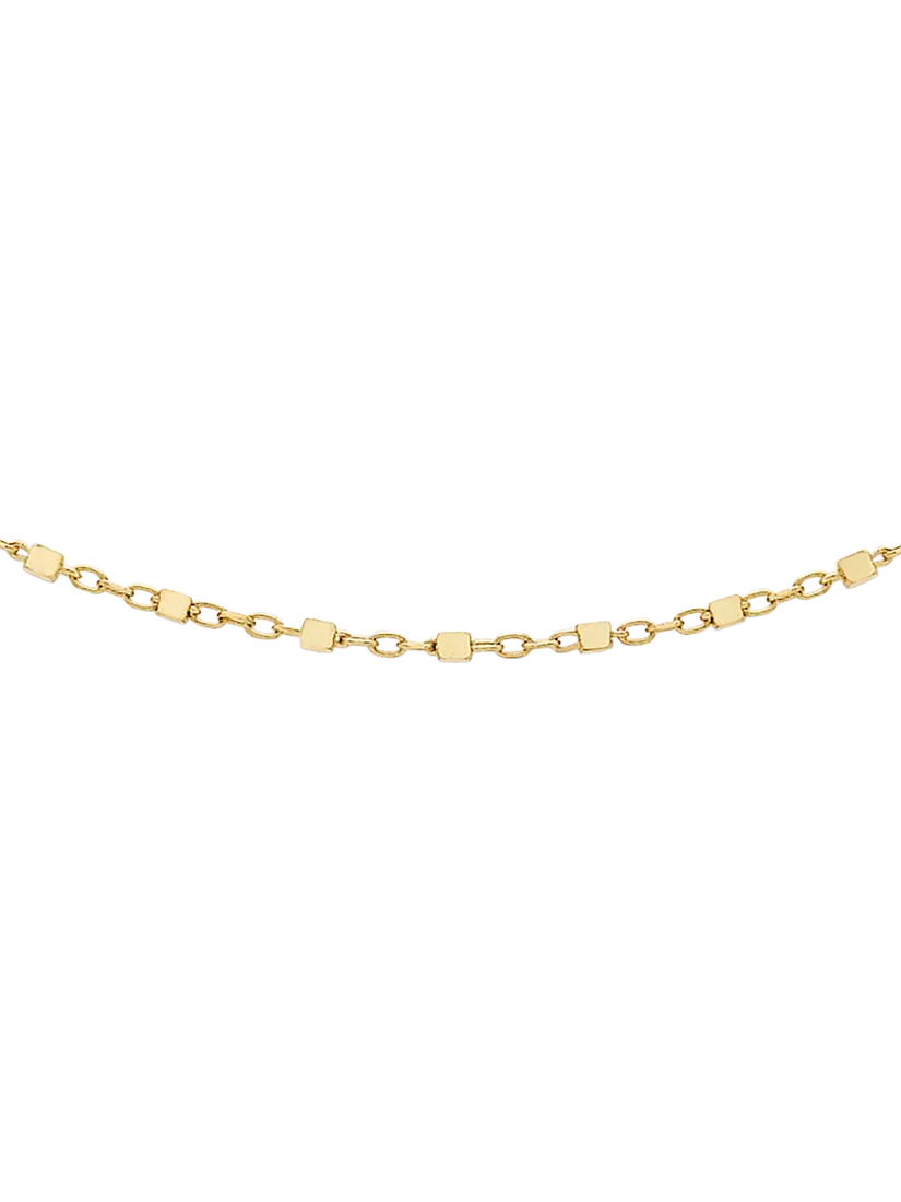 IBB 18ct gold chain necklace 46cm, imported from the UK