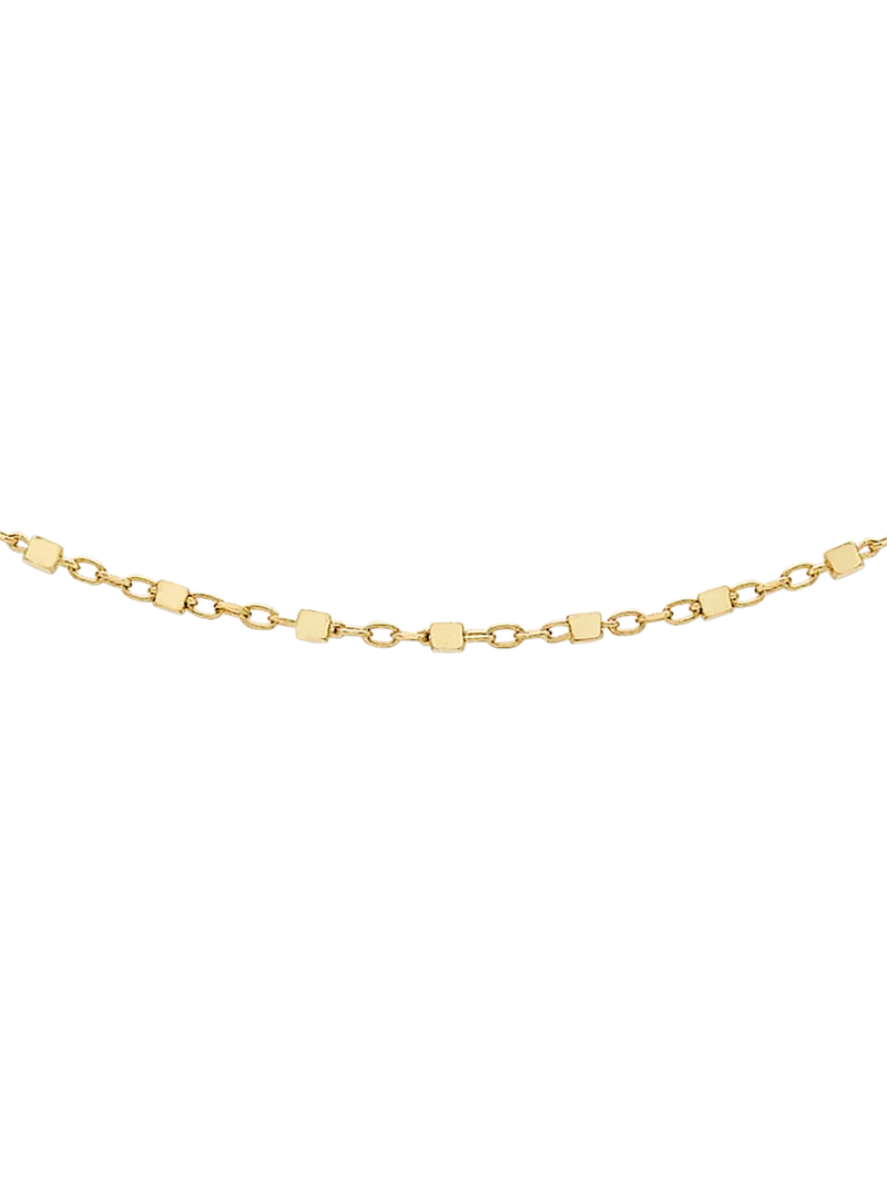 IBB 18ct gold chain necklace 46cm, imported from the UK